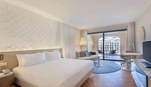 Habitación Deluxe, 1 cama de matrimonio grande, no fumadores, vistas al puerto deportivo