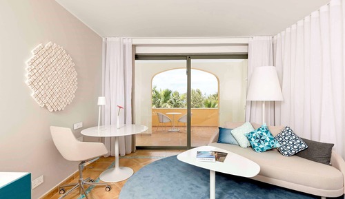 Habitación Deluxe, 1 cama de matrimonio grande, no fumadores, vistas al jardín