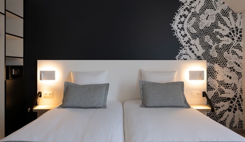 Habitación con 2 camas individuales