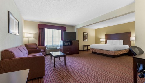 Suite, 1 cama de matrimonio grande, no fumadores, microondas (with Sofabed)