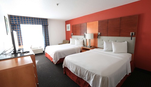 Habitación, 2 camas de matrimonio, no fumadores