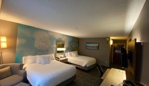 Habitación, 2 camas de matrimonio, no fumadores