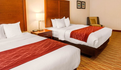 Habitación estándar, 2 camas de matrimonio, no fumadores