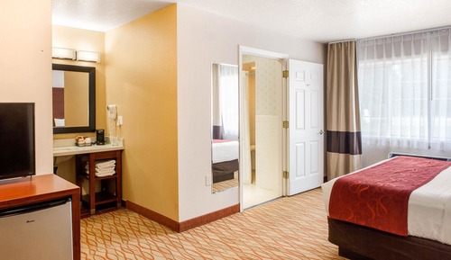 Habitación, 1 cama de matrimonio grande, accesible para personas con discapacidad (Roll in Shower)