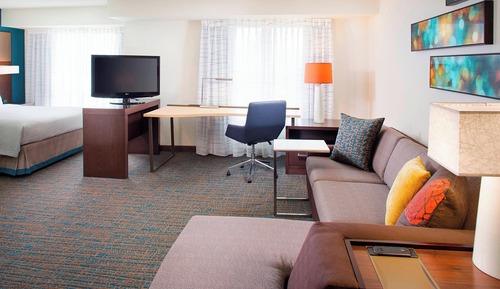 Estudio, 1 cama de matrimonio con sofá cama