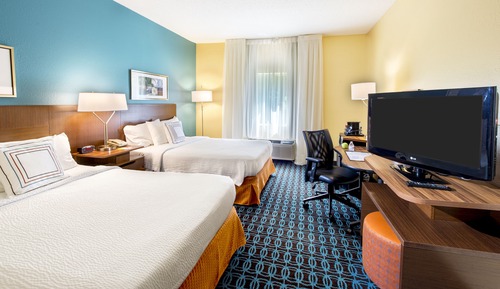 Habitación, 2 camas dobles, no fumadores (Mobility/Hearing Accessible, Tub)