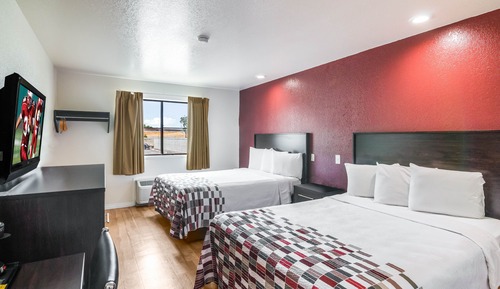 Habitación Deluxe, 2 camas de matrimonio, accesible para personas con discapacidad, no fumadores