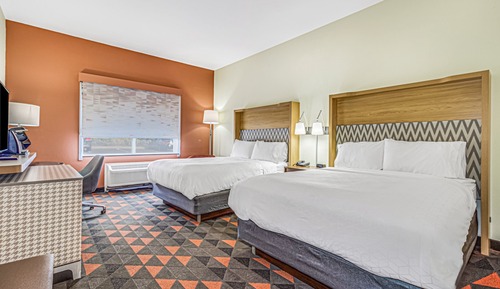 Habitación Premium, 2 camas de matrimonio, accesible en silla de ruedas