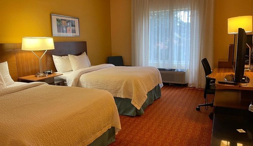 Habitación, 2 camas dobles, no fumadores