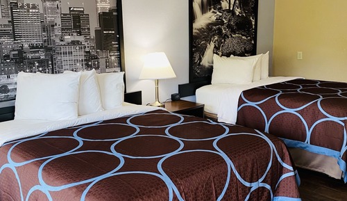 Habitación Deluxe, 2 camas de matrimonio, no fumadores