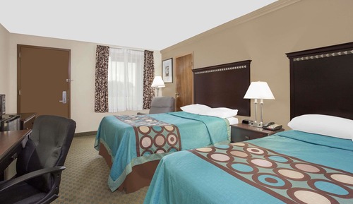 Habitación, 2 camas de matrimonio, fumadores