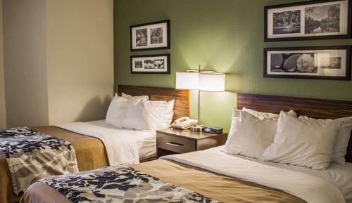 Habitación estándar doble, 2 camas dobles, no fumadores