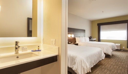 Habitación estándar, 2 camas de matrimonio (Comm, Accessible Tub)