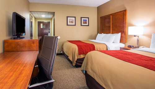 Habitación estándar, 2 camas de matrimonio, no fumadores