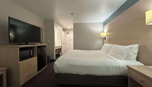 Habitación estándar, 1 cama de matrimonio, accesible para personas con discapacidad, bañera