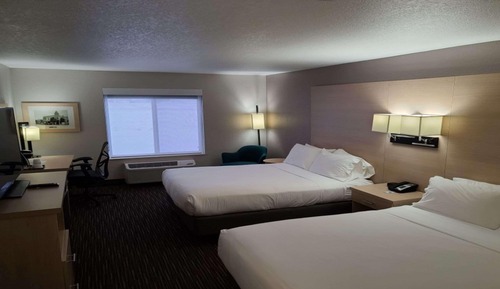 Habitación estándar, 2 camas de matrimonio, accesible para personas con discapacidad, no fumadores