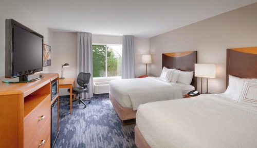 Habitación, 2 camas de matrimonio, no fumadores