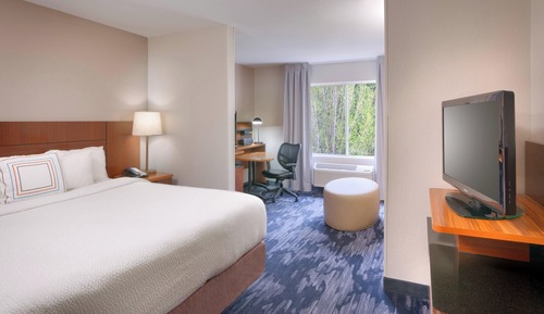 Suite, 1 cama de matrimonio grande con sofá cama (Mobility/Hearing Accessible, Tub)