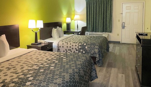 Habitación, 2 camas de matrimonio, accesible para personas con discapacidad, no fumadores