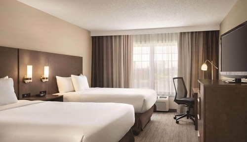 Habitación estándar, 2 camas de matrimonio, no fumadores