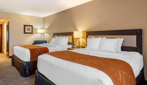 Habitación estándar, 2 camas de matrimonio, no fumadores