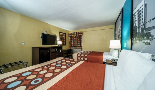 Habitación, 2 camas de matrimonio, no fumadores (Pet-friendly, 2nd Floor)