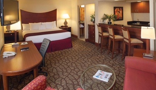 Suite junior, 1 cama de matrimonio grande, frigorífico y microondas