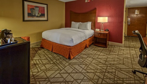 Habitación, 1 cama de matrimonio (Mobility & Hearing, Roll-in Shower)