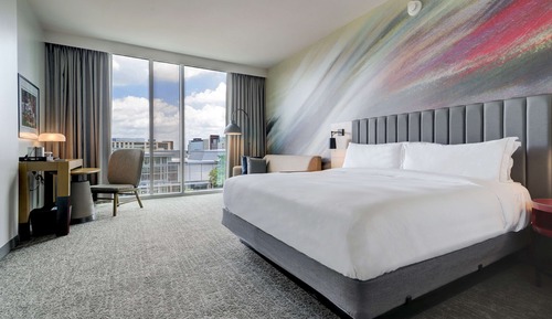 Habitación, 1 cama de matrimonio grande, accesible para personas con discapacidad (University View)