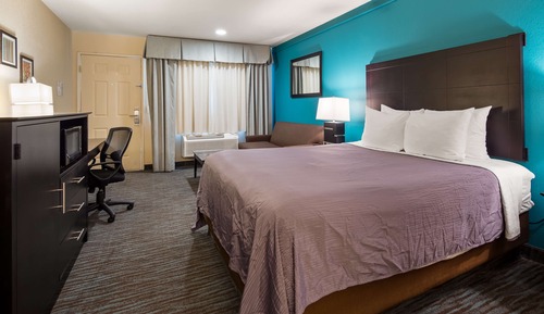 Habitación estándar, 1 cama de matrimonio grande, no fumadores, frigorífico y microondas