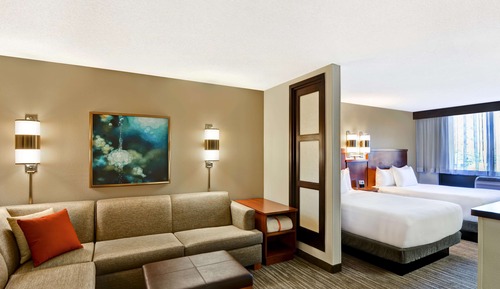 Habitación, 2 camas dobles (with Sofabed)