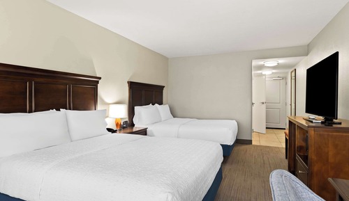 Habitación, 2 camas de matrimonio, accesible para personas con discapacidad, no fumadores