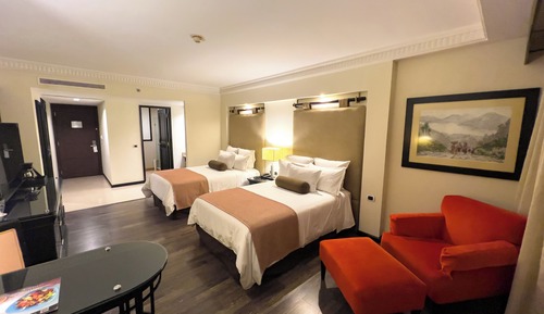 Deluxe Two Full Size Bed