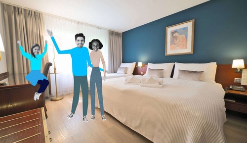 Habitación superior, 2 camas individuales