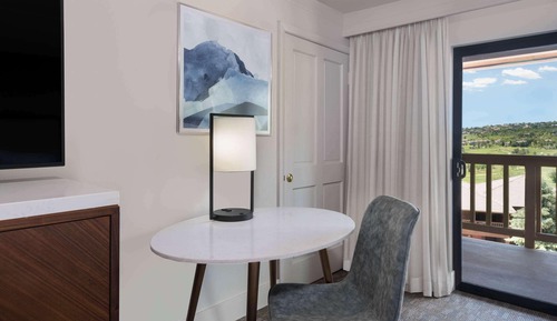 Habitación, 2 camas de matrimonio, vistas a la montaña