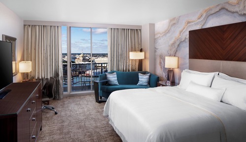 Habitación, 1 cama de matrimonio grande, balcón