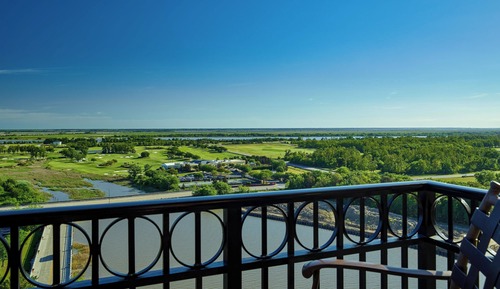 Habitación, 1 cama de matrimonio grande, balcón, vistas al campo de golf