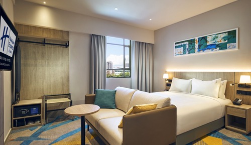 Suite, 1 cama de matrimonio, cocina básica