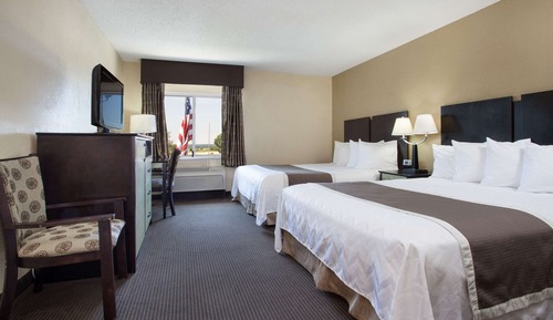 Habitación estándar, 2 camas de matrimonio, no fumadores