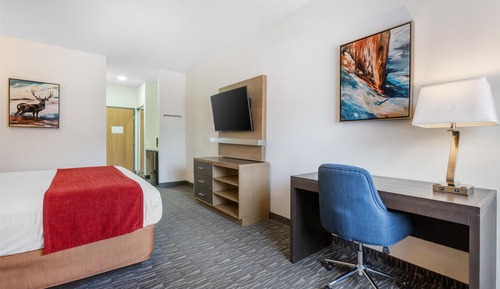 Habitación estándar, 1 cama de matrimonio grande, no fumadores, frigorífico y microondas