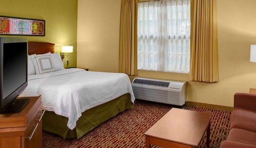 Suite estudio, 1 cama de matrimonio, no fumadores (Mobility/Hearing Impaired)