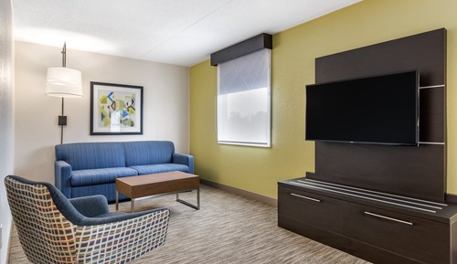 Suite, 1 cama de matrimonio grande con sofá cama