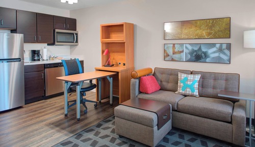 Estudio, 2 camas dobles