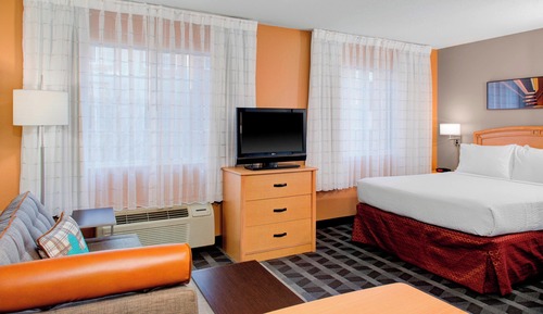 Estudio, 1 cama de matrimonio con sofá cama