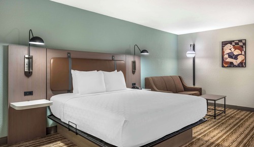 Habitación estándar, 1 cama de matrimonio grande, no fumadores (with Sofabed)