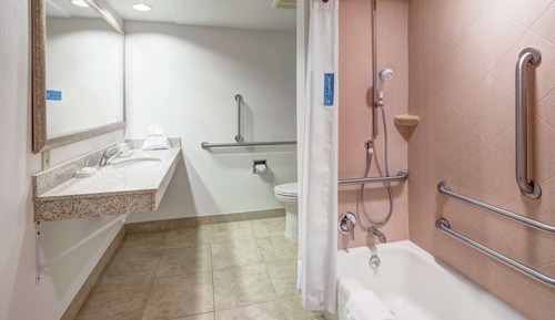 Habitación, 2 camas de matrimonio, accesible para personas con discapacidad, no fumadores