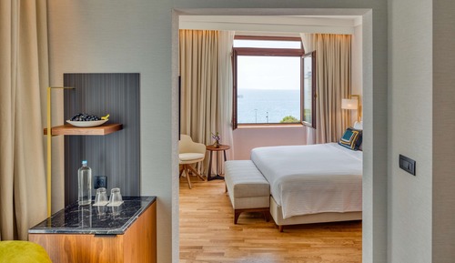 Suite junior, vistas al mar