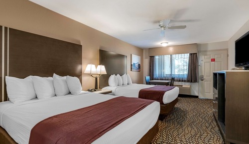 Habitación estándar, 2 camas de matrimonio, no fumadores, microondas