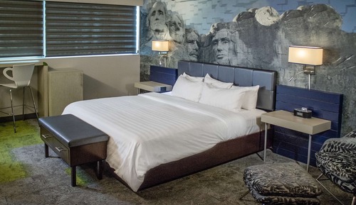 Habitación presidencial, 1 cama de matrimonio grande, no fumadores, frigorífico