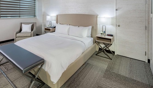 Suite, 1 cama de matrimonio grande, no fumadores, frigorífico (Living Room;with Sofabed)